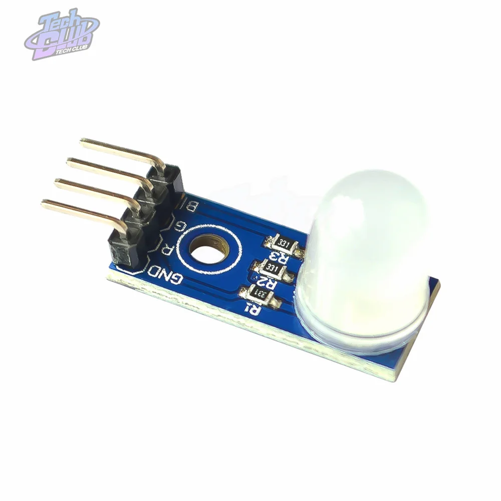 Diodo a emissione luminosa del modulo LED RGB da 10MM per accessori per lampade luminose Kit di componenti elettronici fai-da-te
