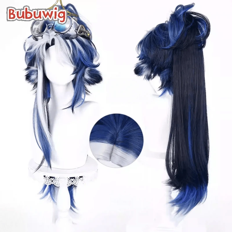 bubuwig-synthetic-hair-astgenne-the-lightchaser-cosplay-wigs-arknights-85cm-long-blue-mixed-white-ponytail-wig-heat-resistant