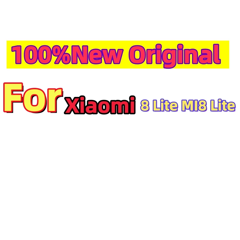 

100%New Original Lithiumbattery BM3J battery For Xiaomi 8 Lite MI8 Lite BM3J High Quality Phone Replacement Batteries Free Tools