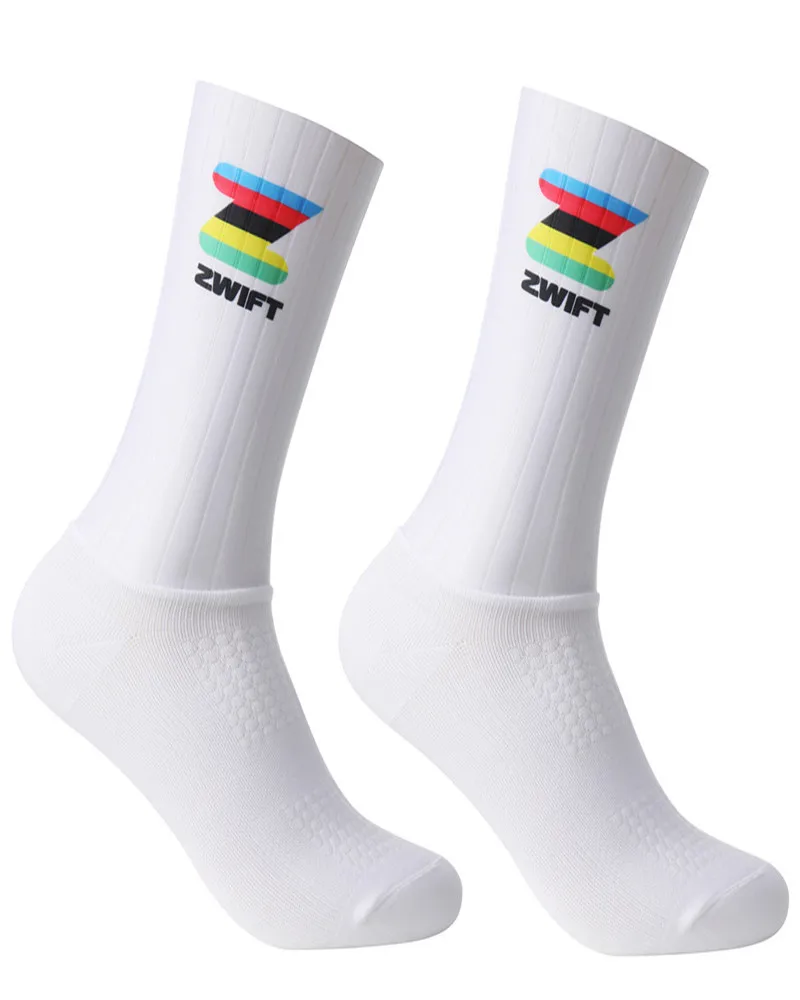 2026 Rutschfeste Nahtlose Radsocken, Integralgeformte High-Tech-Fahrradsocken, Kompressionssocken für Outdoor-Laufsport – Detail 3