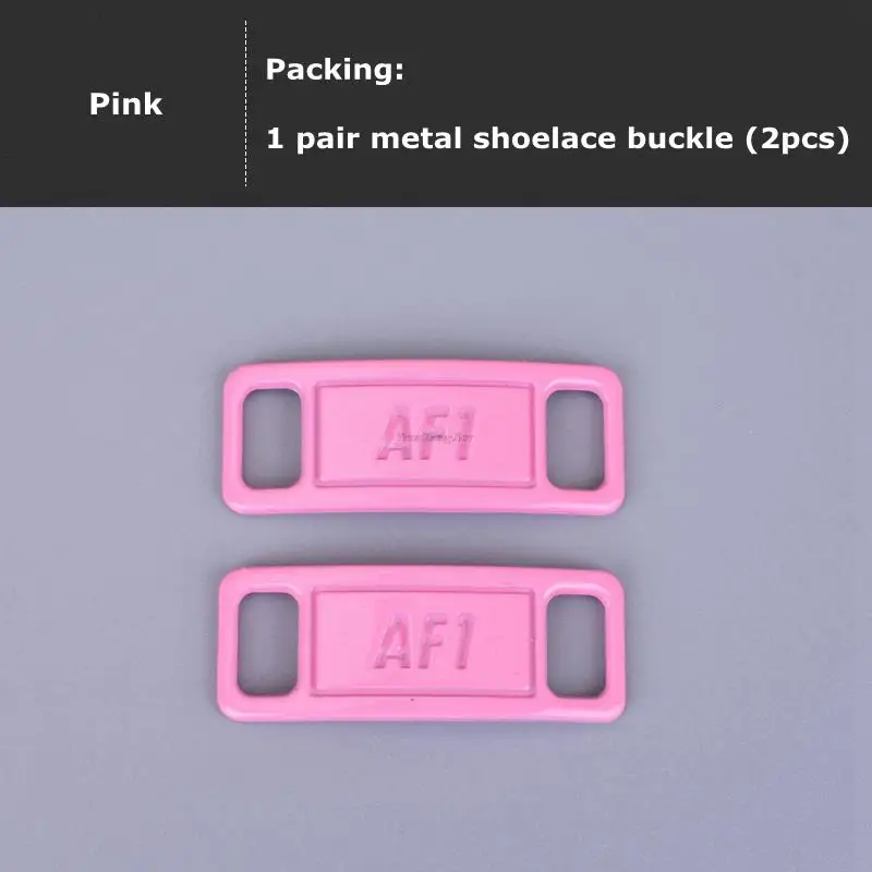 1 Paar AF1 Diamant Schuh Charms Mode Schnürsenkel Schnalle Qualität Metall Schnürsenkel Dekorationen Chapa Air Force One Schuhe Zubehör