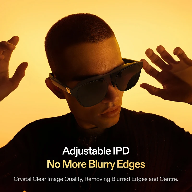 نظارات Xreal One AR الذكية - 3840x1080 |   رقاقة X1 |   الأصلي 3 DoF |   الصوت بواسطة القاعدة |   شاشة واسعة للغاية