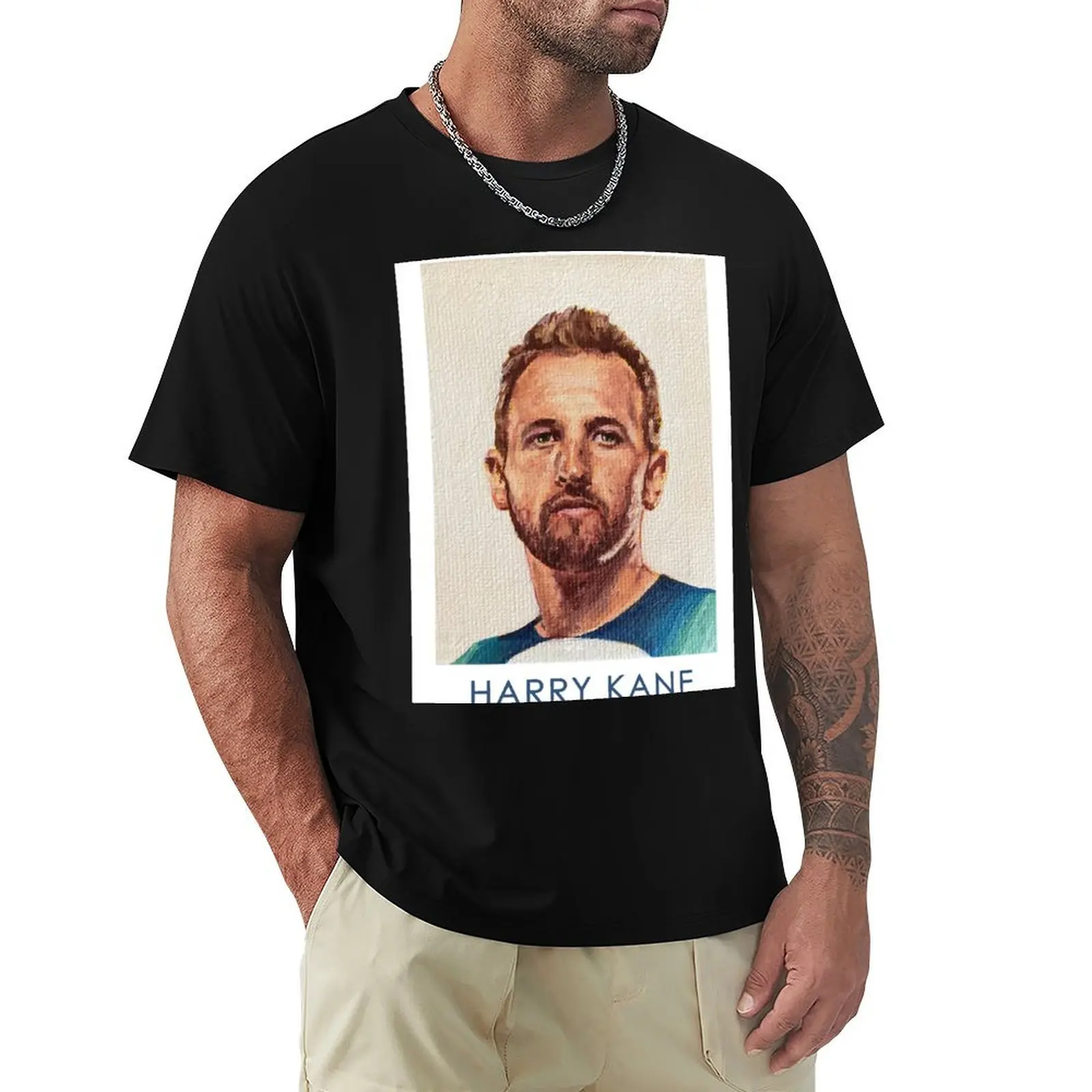 

Harry Kane T-Shirt All Match Basic Short Sleeve Top