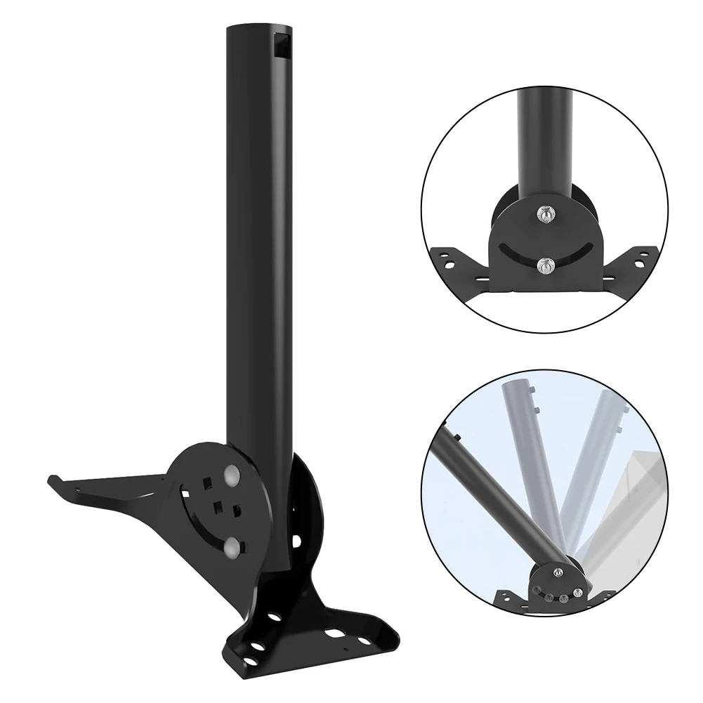 Stainless Steel Roof Mount Kit For Starlink Gen 2 V2 Base Pole Adapter Wall Installation Accessories