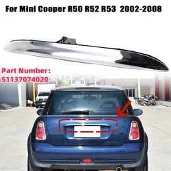 Chrome Boot Tailgate Handle Strip for BMW Mini Cooper R50 R52 R53 2002-2008 Direct Fit Replace Tailgate Switch Parts 51137074020