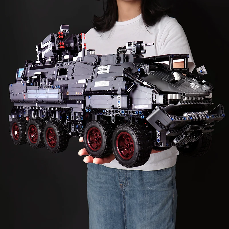 مدينة اللبنات العسكرية مجموعة النمر SWAT مركبة مدرعة سيارة نماذج من الشاحنات الأولاد DIY ألعاب البناء عيد الميلاد هدية عيد ميلاد