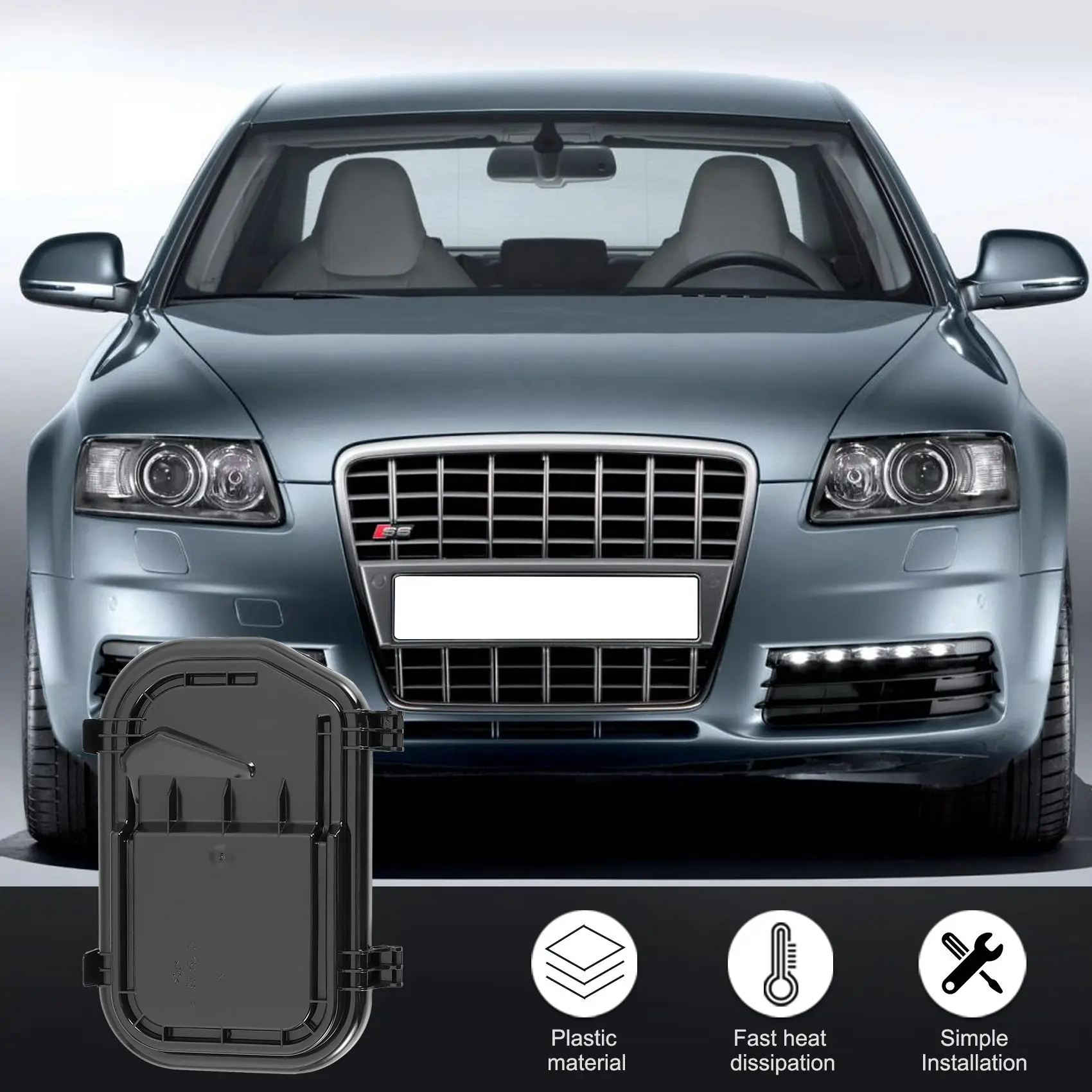 غطاء خلفي لغبار المصباح الأمامي ، ختم المصباح الأمامي ، Audi A6 A6L C6 S6 شو-158 ، 4F0941159 ، زوج واحد