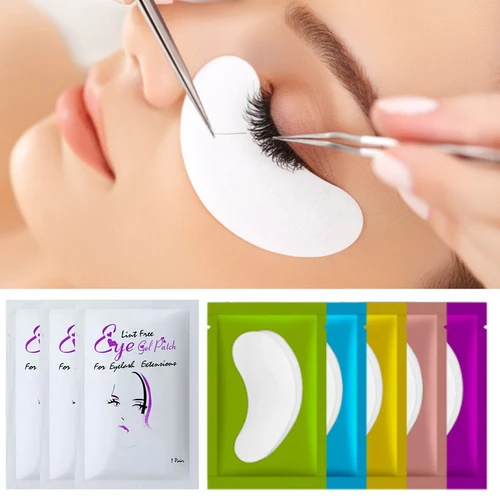 Imagen 2 del producto 400 pares de parches para pestañas debajo de los ojos parches parche para el ojo almohadillas para pestañas pegatinas para los ojos parche para extensión de pestañas parches de hidrogel