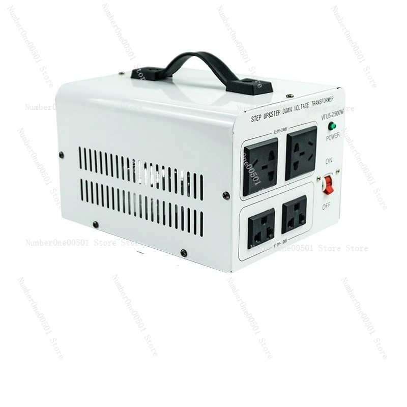 Pure Copper High Power Bidirectional Transformer 220V 110V Mutual Conversion US 120V Japan 100V Power Converter