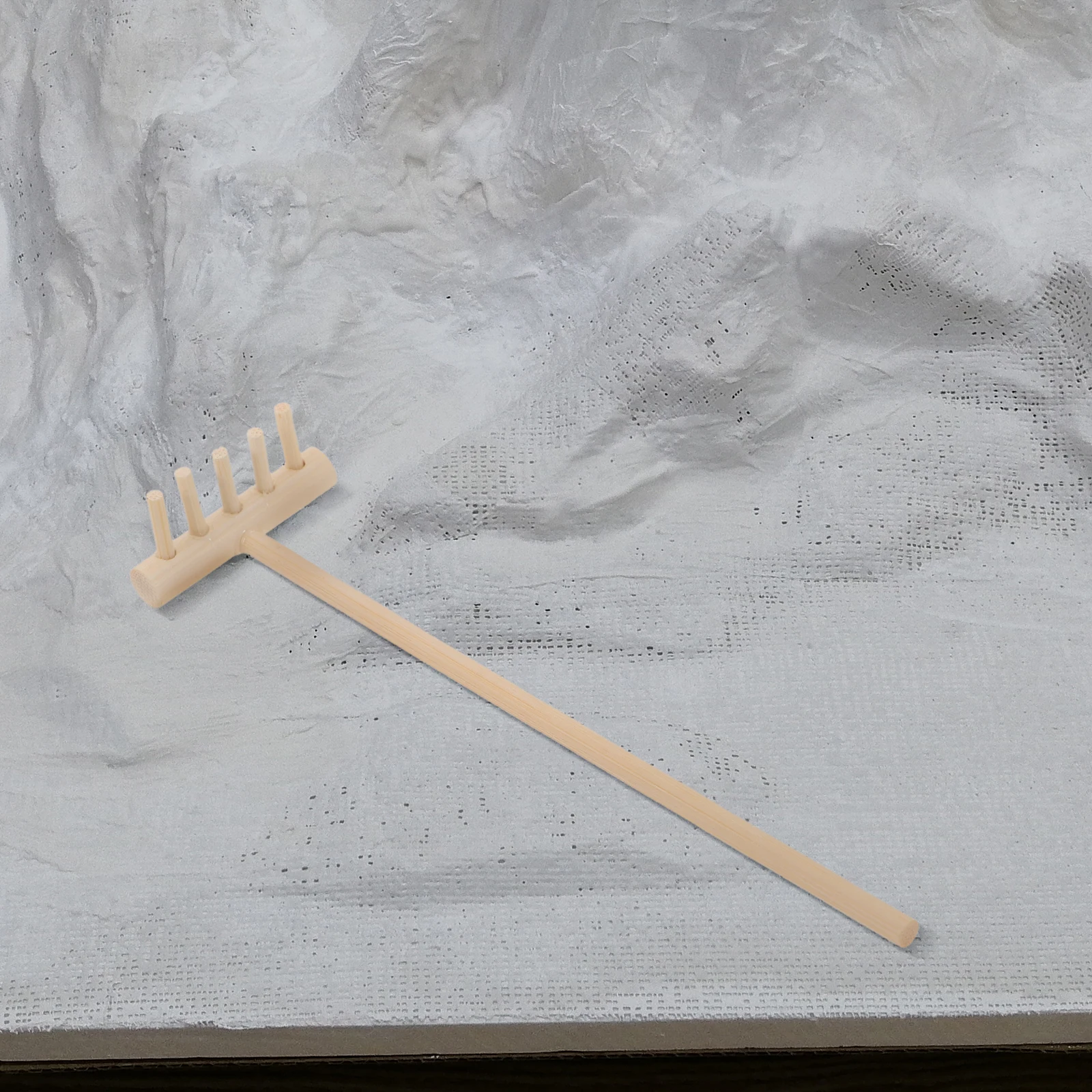 

6 Pcs Small Rake Sandbox Tools Child Crafts Rakes for Gardening Wooden Craftsman