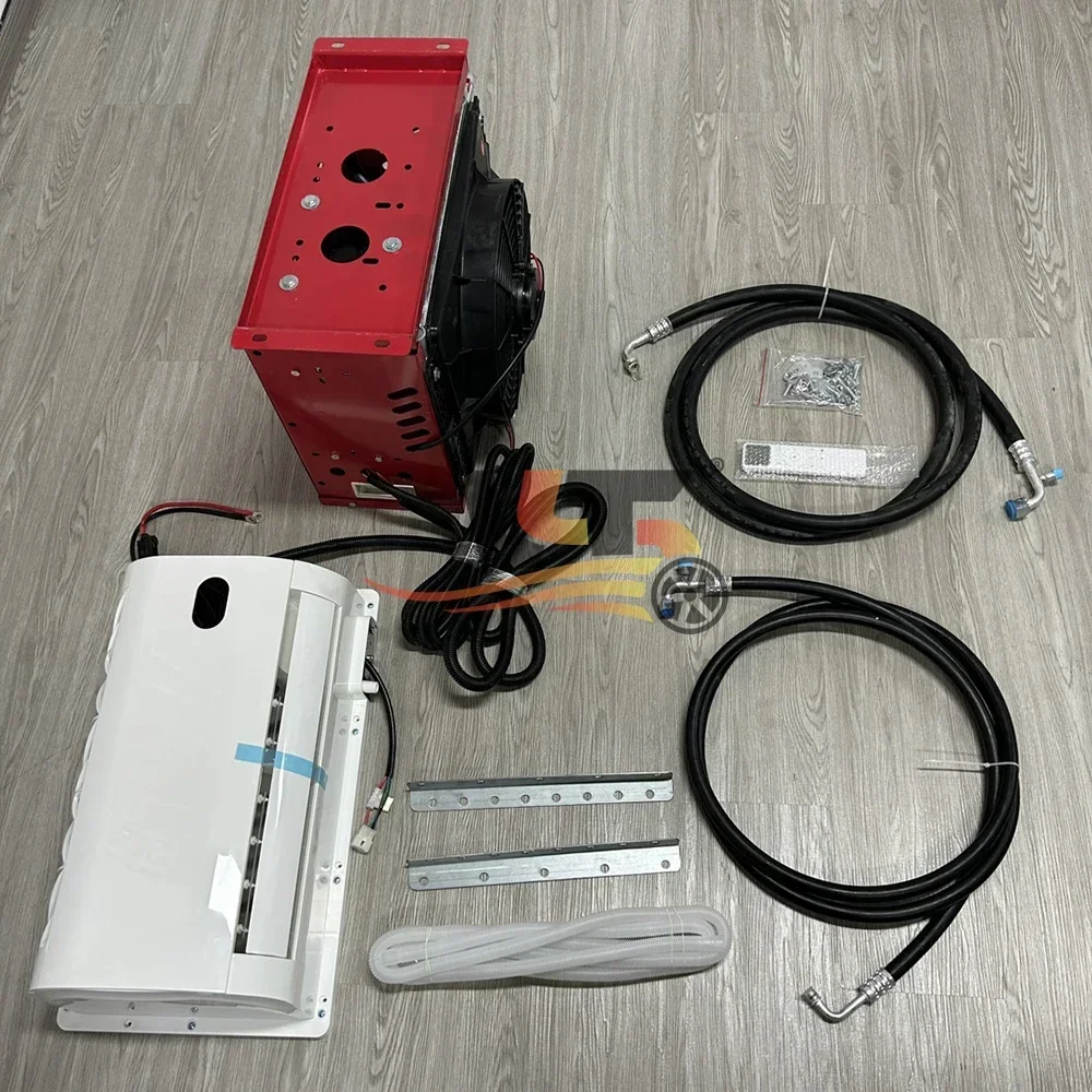 

12V Car RV Roof Air Conditioner Wholesale 2024 Parking Air Cooler for Truck Bus Forklift