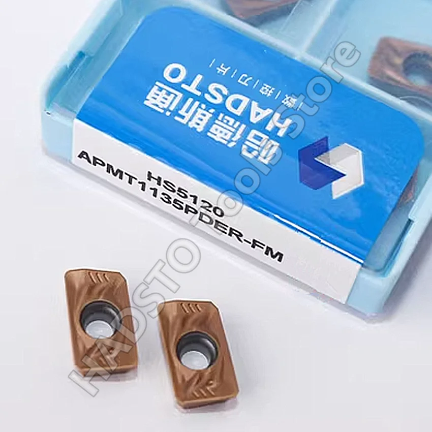 

APMT1135PDER-FM HS5120 APMT1135PDER APMT1135 APMT1135PDER-FM HADSTO carbide inserts Milling inserts 10pcs/box