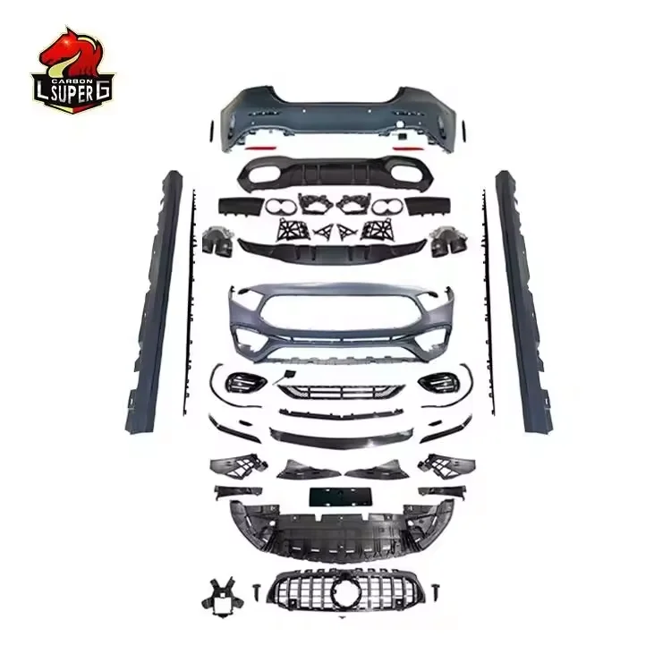 

Hot Selling W177 A45 Style Hatchback Full PP Body Kit Front Bumper Rear Bumper Side Skirts Kit Bodykit
