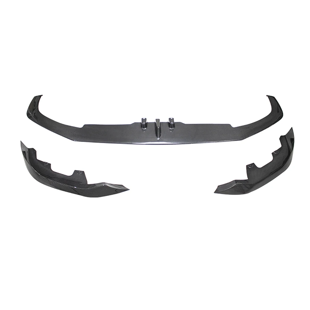 For BMW 8 Series G14 G15 840 850 2019+ AC Style Real Dry Carbon Fiber Universal Rear Spoilers Front Bumper Lip Diffuser Body Kit view 5