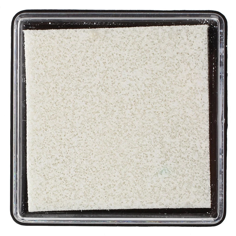 

Чернильная подушечка для штампов для свадебного письма, документов, белая