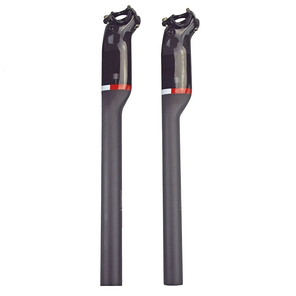 

Carbon MTB Seatpost Offset 25mm Mountain Bike Seat Tube 27.2/30.8/31.6 Ultra-light Gloss/Matte Road Bicycle Seat Post