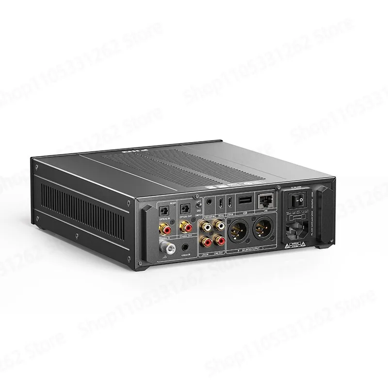 K17 Flagship DAC Amp 4000mW Balanced Output AK4191 AK4499EX X2 Desktop Amplifier with 31 Band PEQ and Preamp