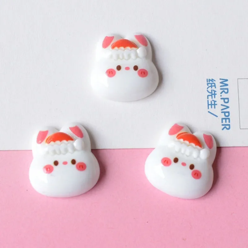 Adorable Resin Christmas Shoe Charms Accessories Fit Clog Backapck Wristbands Shoe Decorate Buckle Handmade jewelry Parties Gift