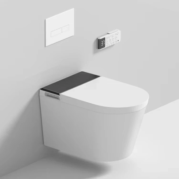 

Modern European Bathroom Hanging Intelligent Wc Toilet Set Automatic Flush Wall Hung Smart Toilet with Bidet