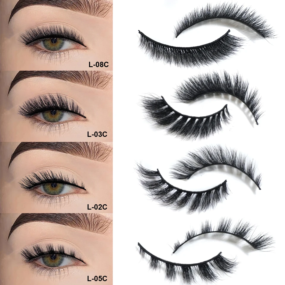 RED SIREN Cat Eye Lashes New Arrival Winged lashes Dropshipping Makeup Wispy Natural Mink Eyelashes