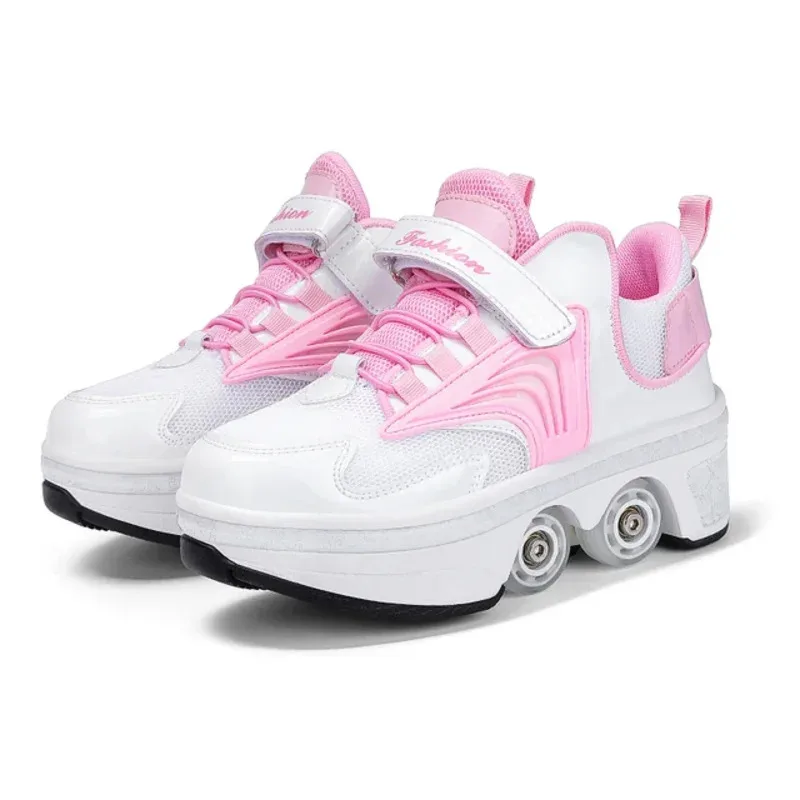 

Four-Wheel Children's For Boys And Girls, Cool Luminous Roller Skates For Adults, Sports And Leisure Shoes