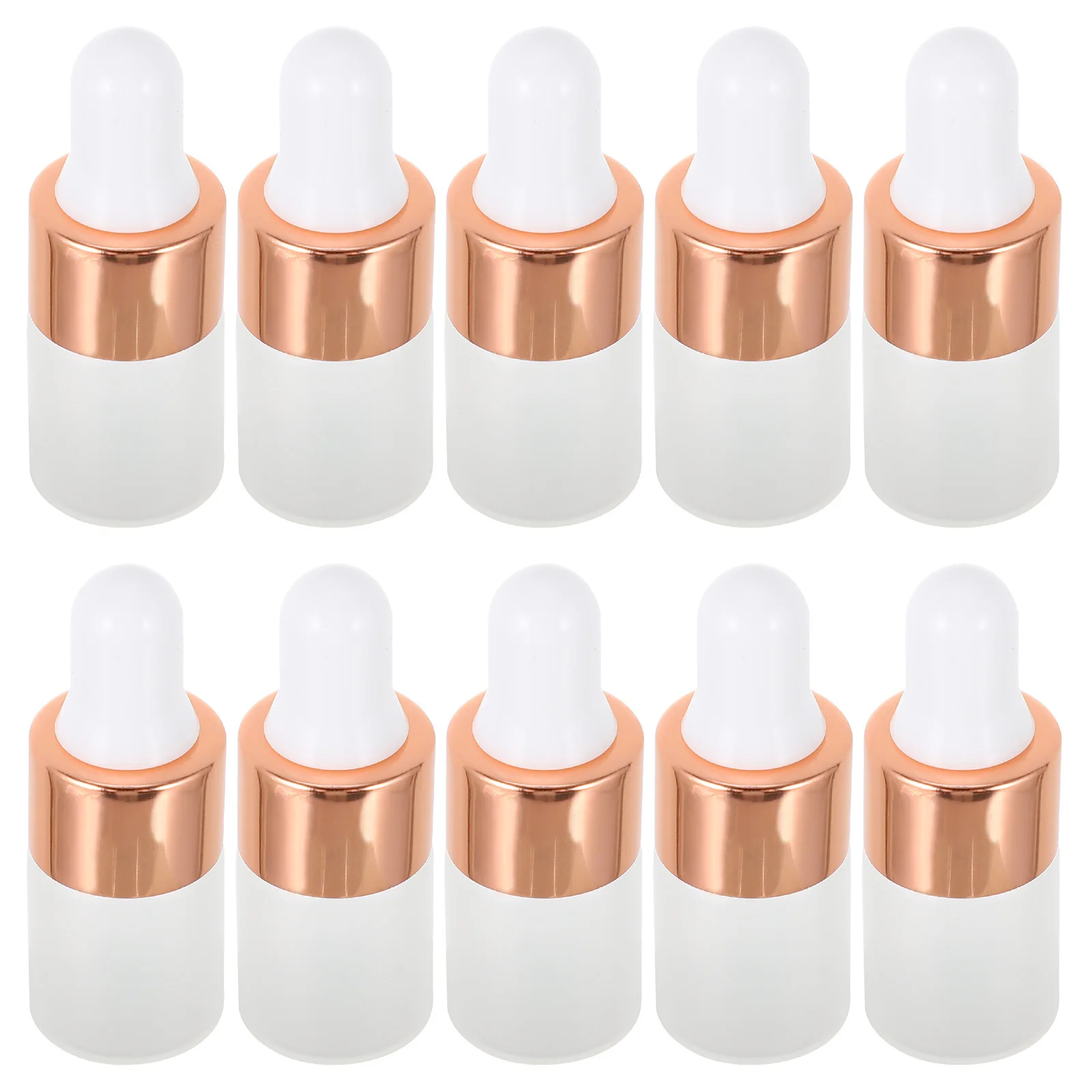 10 قطعة زجاجات قطارة قابلة لإعادة الملء عالية الجودة عينة عطر الزيت العطري موزع سائل محمول قطارة زيت طبيعي