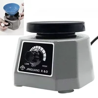 Agitador redondo de 4 "", placa vibradora de yeso, 110V/220V, vibrador de laboratorio, máquina de equipo Dental, agitador de intensidad Variable, ajusta la velocidad