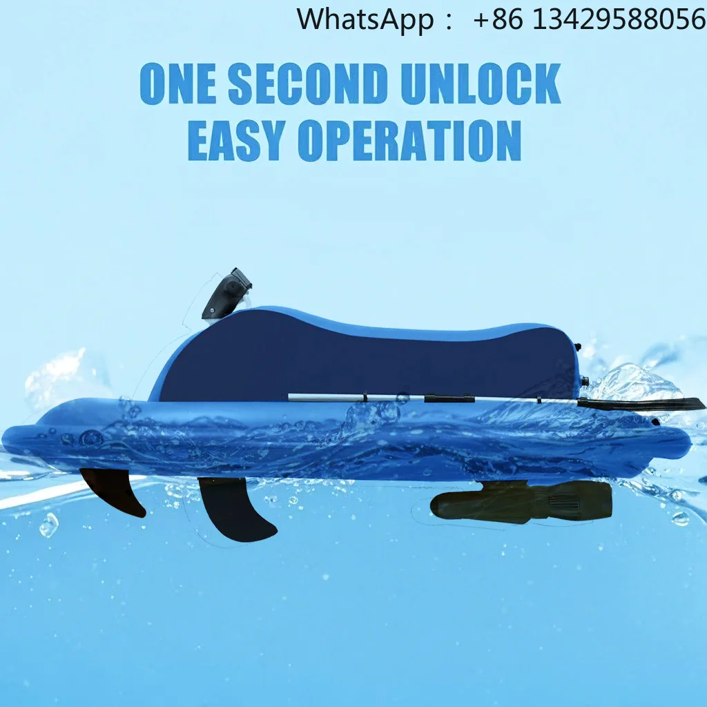 Inflatable Jet Ski Portable Cruiser Motorbike With Power Ride-On Inflatable Float Blow up Motor Boat for Lake and Ocean