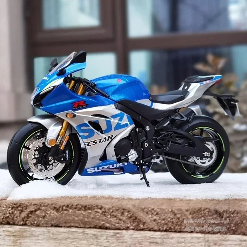 

1:18 Suzukis GSX-R1000R Alloy Motorcycle Diecast Street Cross-Country Motorcycle Model Simulation Gifts Toys for boys