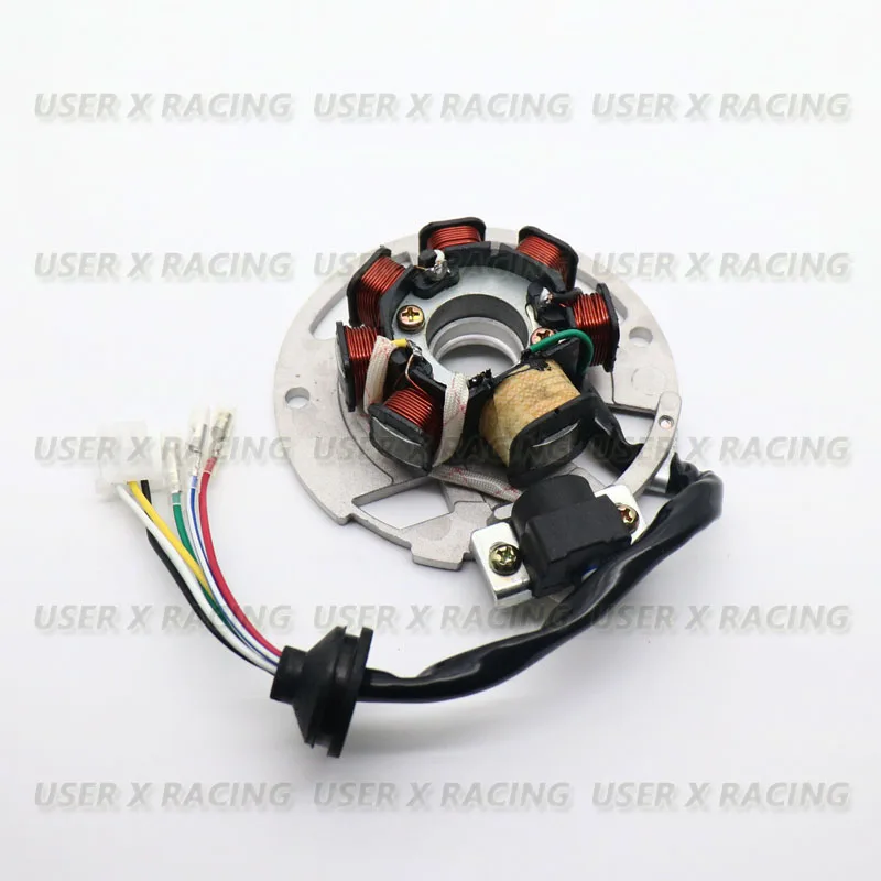 USERX uniwersalne akcesoria motocyklowe stojan cewki generatora zapłonu silnika dla YAMAHA Eton JOG50 XH90 CG50 GY6 50cc — zdjęcie 5