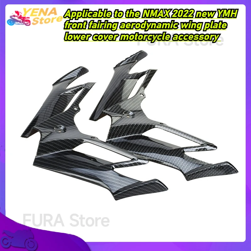 

Applicable to the NMAX 2022 new YMH front fairing aerodynamic wing plate lower cover motorcycle accessory