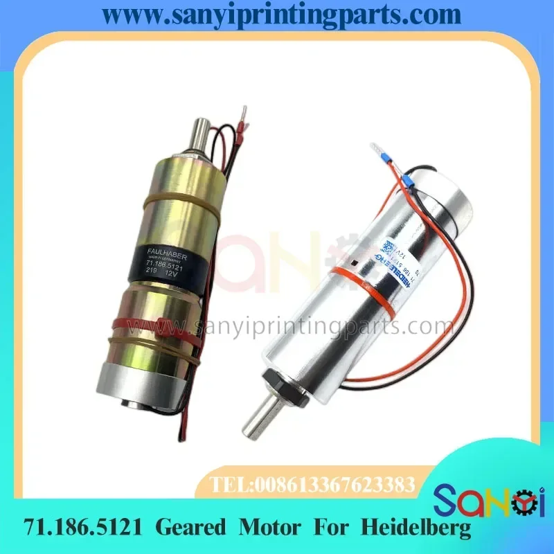 

Печатный мотор-редуктор Heidelberg 71.186.5121 DC 12 В для деталей машины SM102 CD102 GTO52