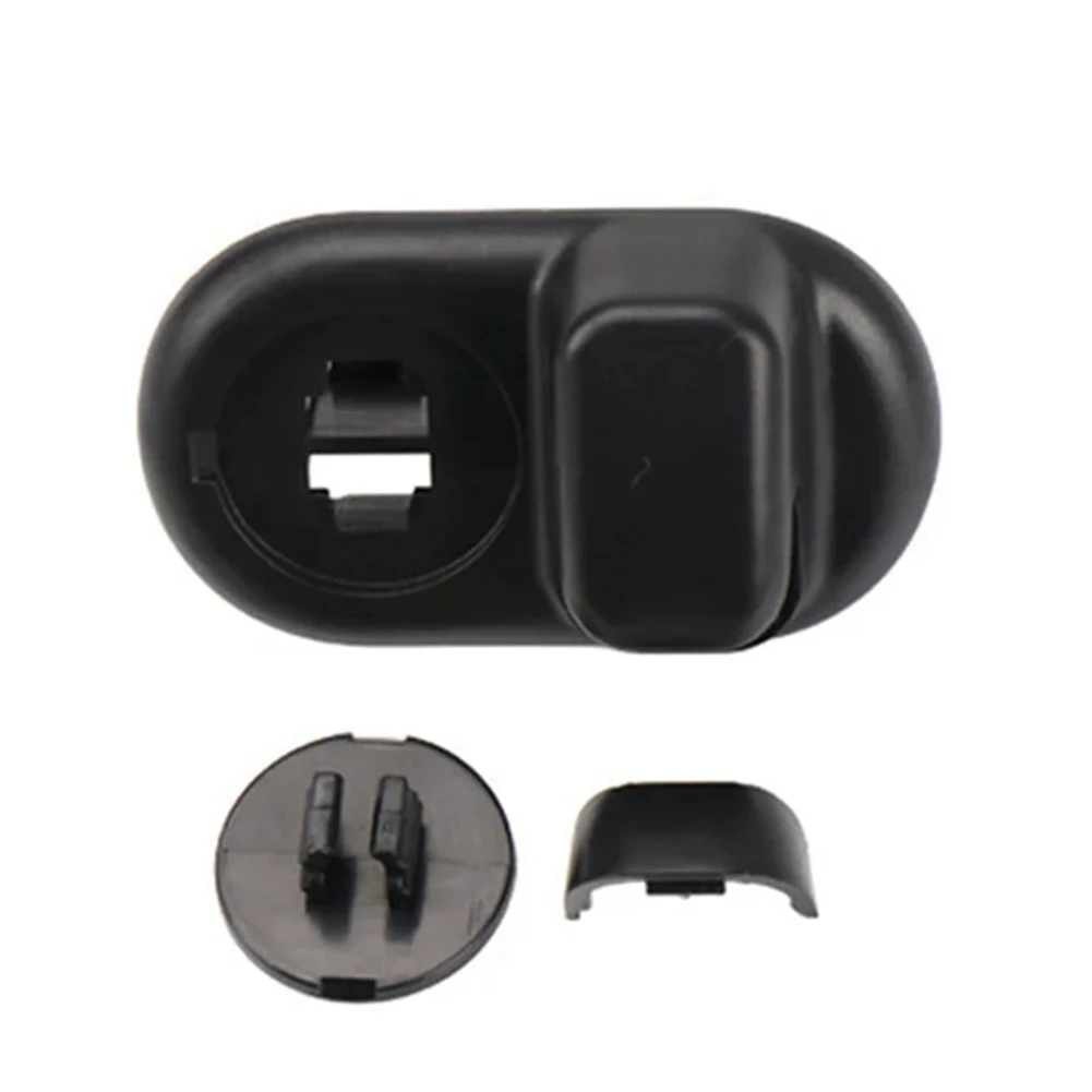 Front Side Sun Visor Fixing Hooks Sun Visor Fixing Hooks 51167373859 for BMW Mini F54 F55 F56 F60 2015-2020, Black