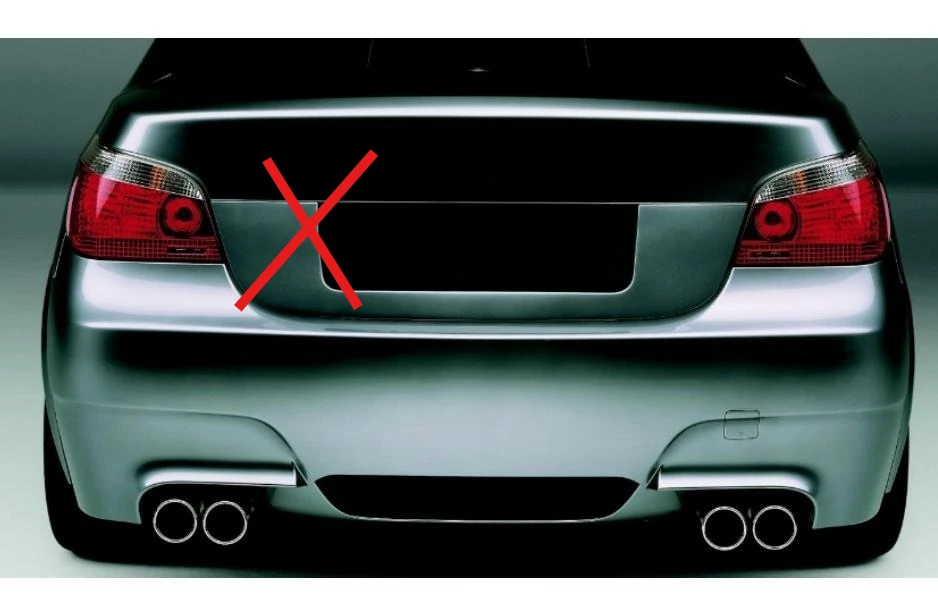 2009-2011 LED No Decode Not Upgrade Tail Lamp Assembly for BMW 5