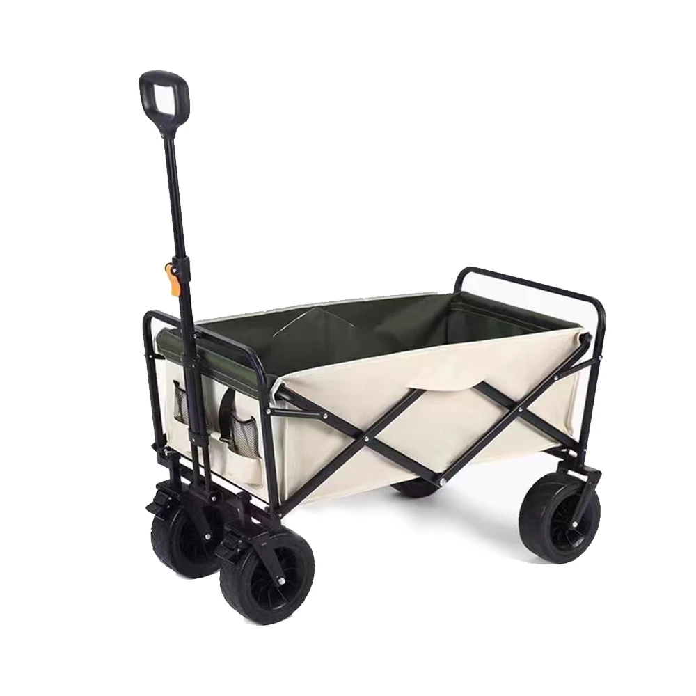 

EAsy Folding Wagon Outdoor Foldable Super Large Capacity Camping Trailers Campervans, Picnic Trolleys