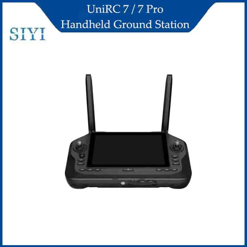 

SIYI UniRC 7/7 Pro Двухчастотная портативная наземная станция с 7-дюймовым экраном 1080P, дальностью действия 40 км, интеллектуальный контроллер для БПЛА, БПУ, БПС и робототехники