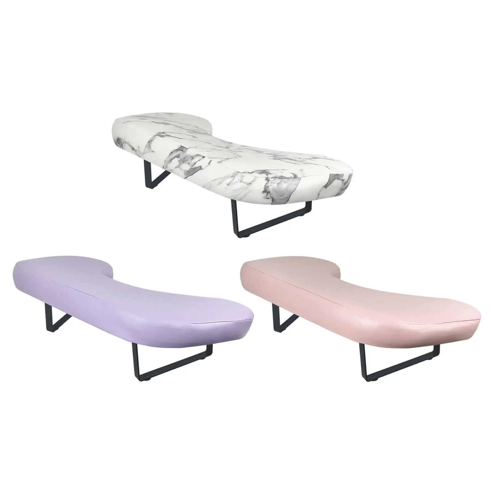 U Shape Nail Art Hand Pillow Arm Rest Cushion Non Slip Pad for Professional Manicure Nail Kit