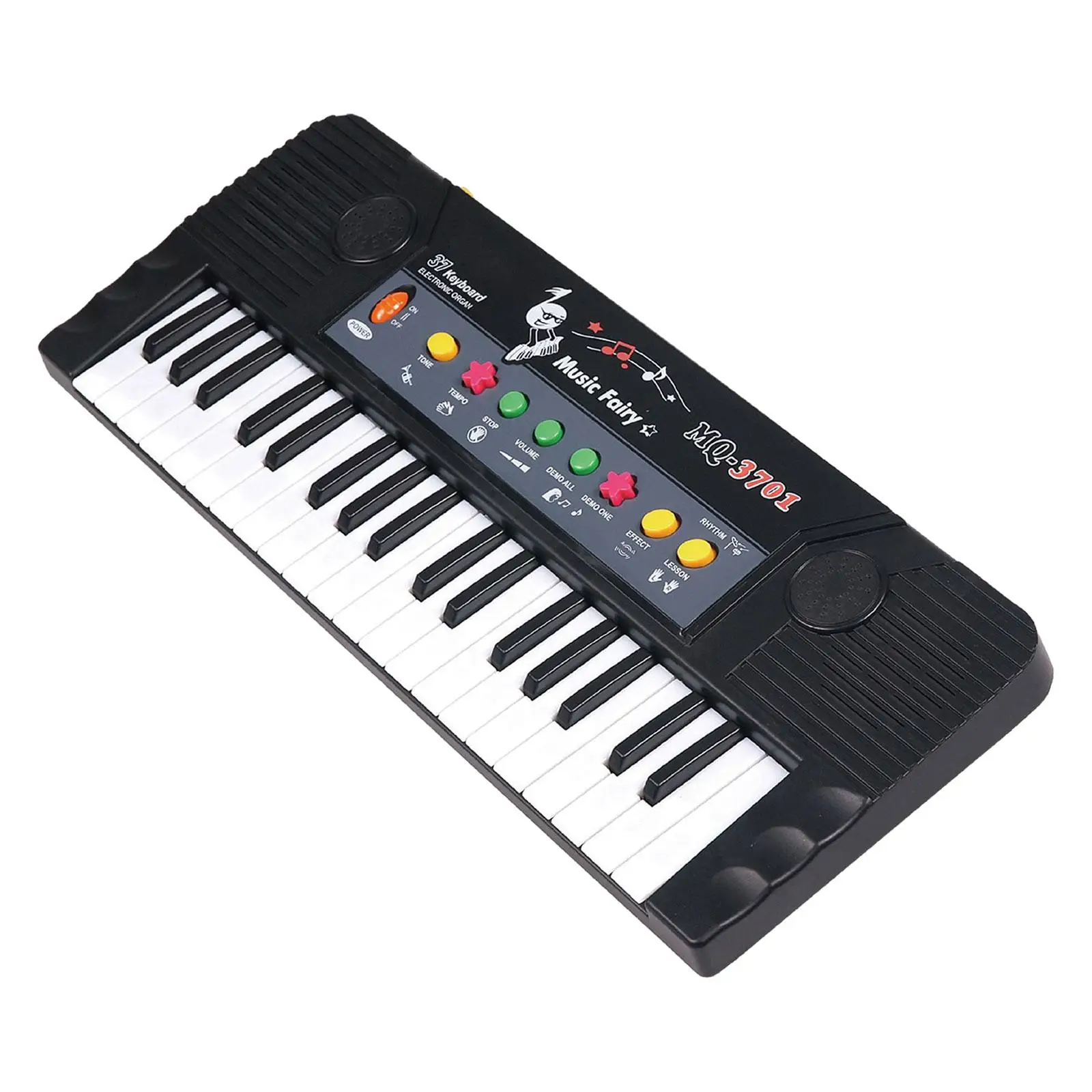 Teclado de Piano electrónico Digital para niños, instrumento de juguete con micrófono, 37 teclas, para enseñar en interiores