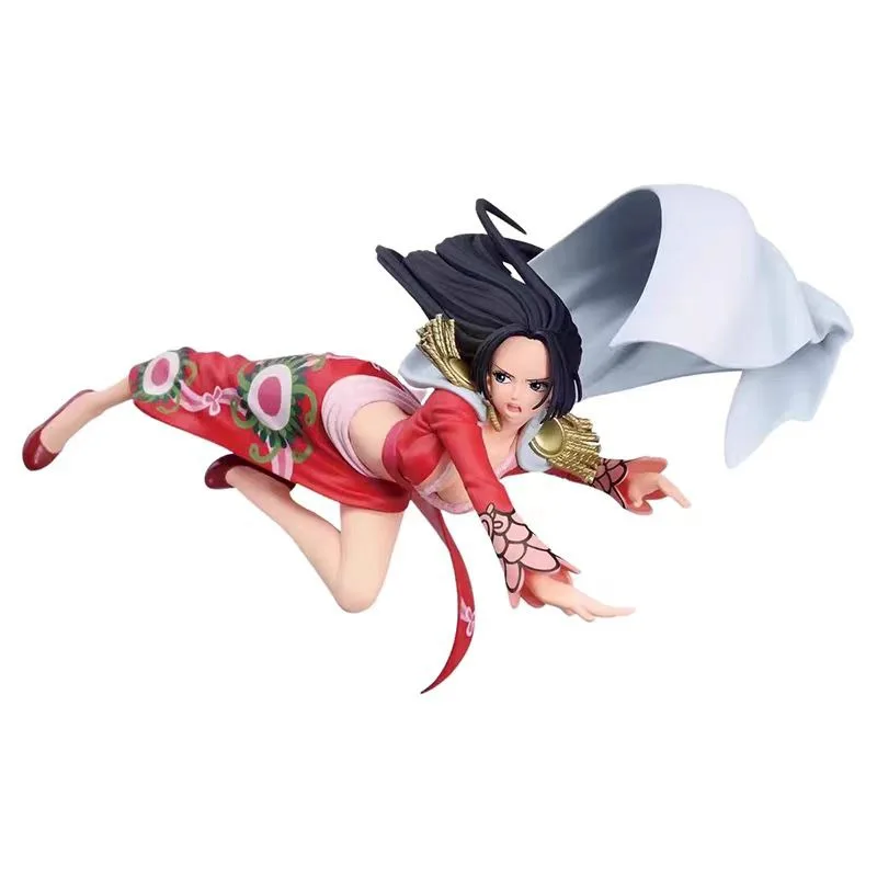 Figuur Bandai Banpresto Een Stuk BRC Boa Hancock Combat Log Perifere Ornamenten Trendy Speelmodel Decoratie Kinderen Geschenken