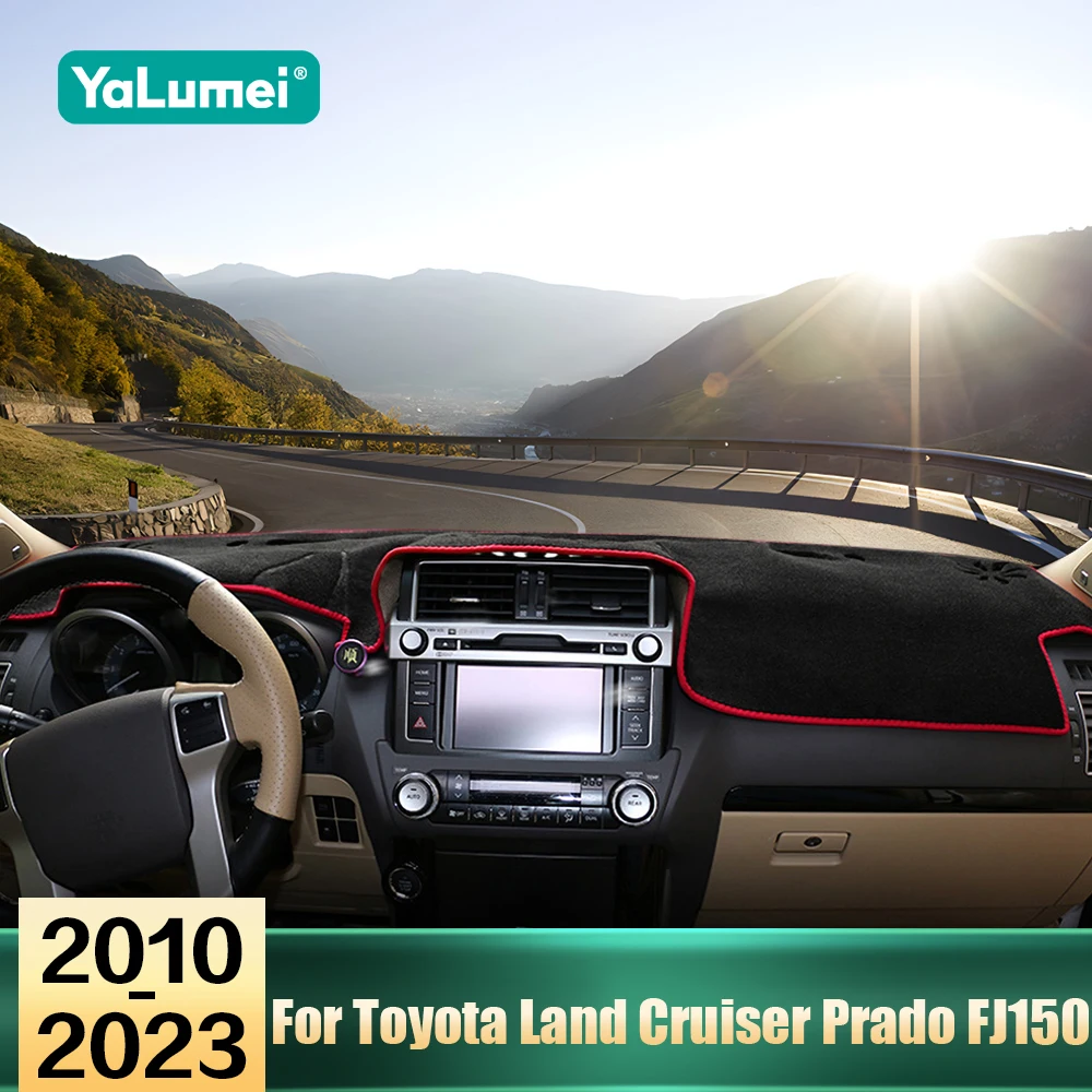 Für Toyota Land Cruiser Prado 150 FJ150 2010-2018 2019 2020 2021 2022 2023 Auto Dashboard Abdeckung Vermeiden licht Pads Sonnenschutz Matten
