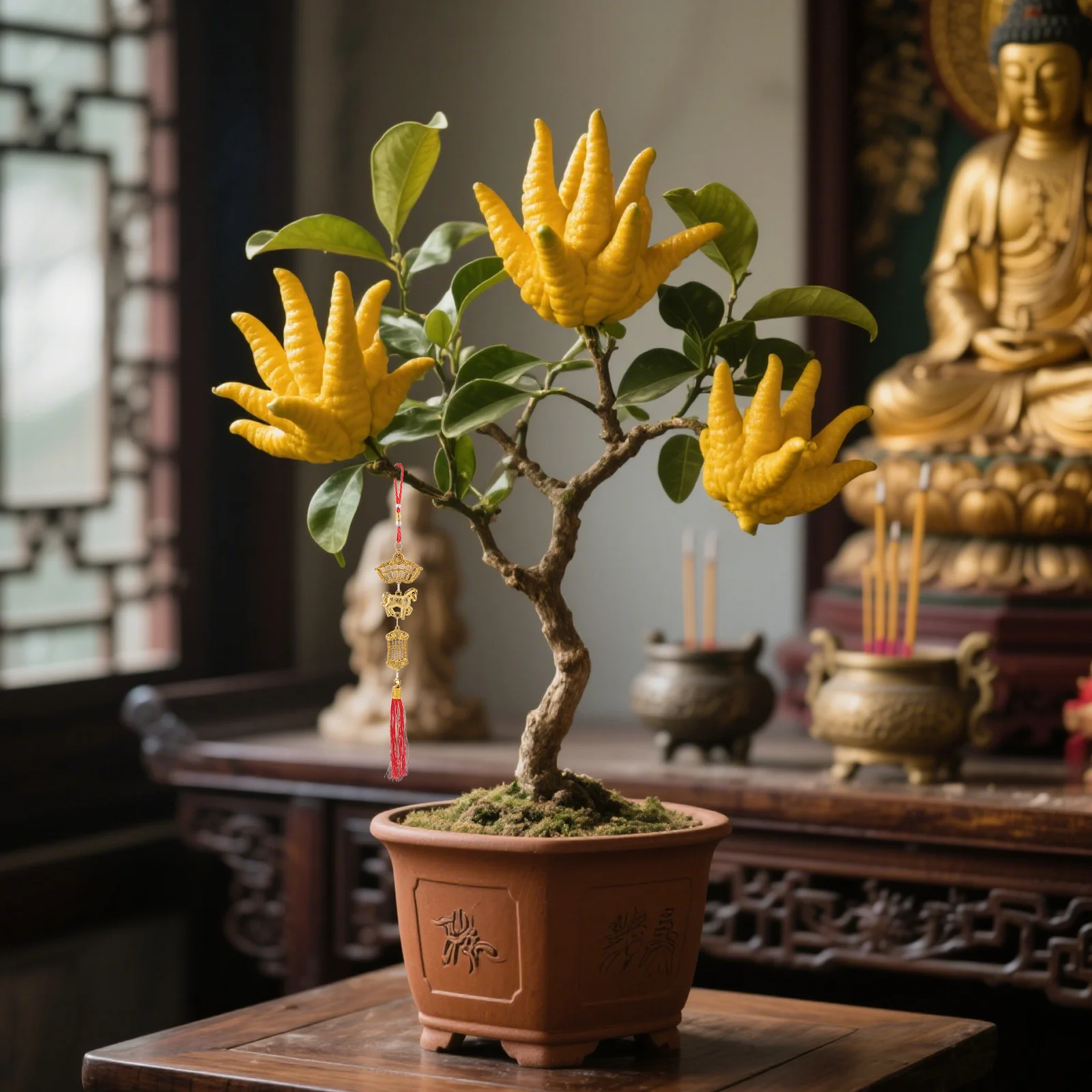 10 個の馬年ペンダント装飾、赤いチャーム付き、風水車内ツリー装飾、春祭りギフト 2026