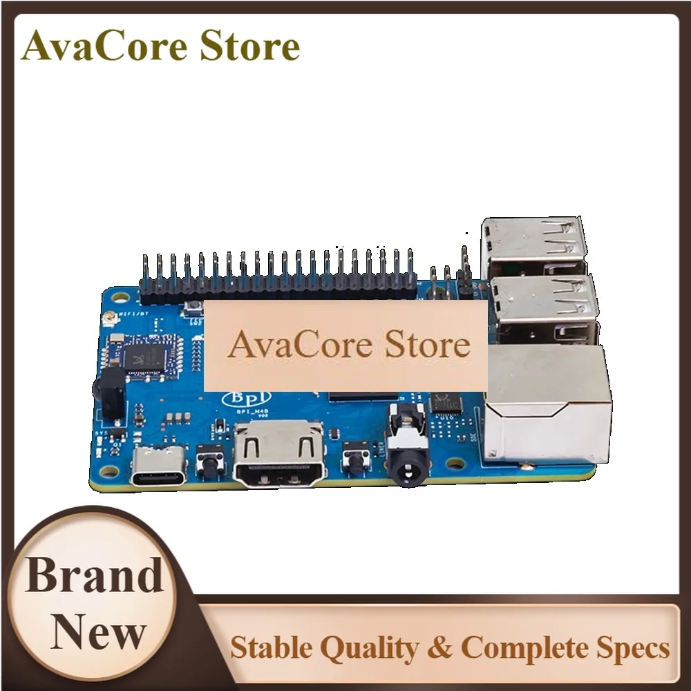 AvaCoreBanana Pi BPI-M4 Berry Allwinner H618 Quad-core Aam Cortex™-A53 2G LPDDR4 RAM 8G EMMC WIFI & Bluetooth SBC Single Board C