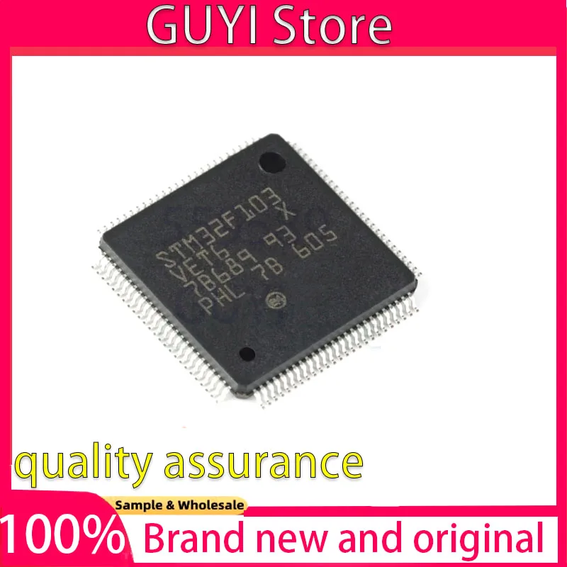 10pcs STM32F103VET6 STM32F103 VET6 QFP-100 IC