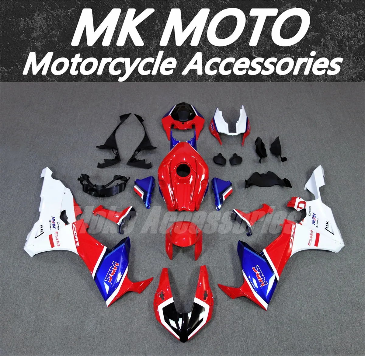 

Motorcycle Fairings Kit Fit For Cbr1000rr 2017 2018 2019 Bodywork Set High Quality ABS Injection New Red White Blue