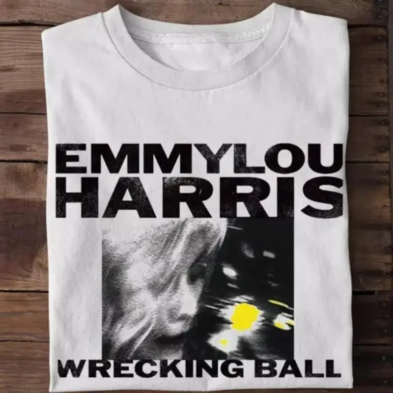 

Футболка Emmylou Harris Wrecking Ball для фанатов N2808_20 Webp