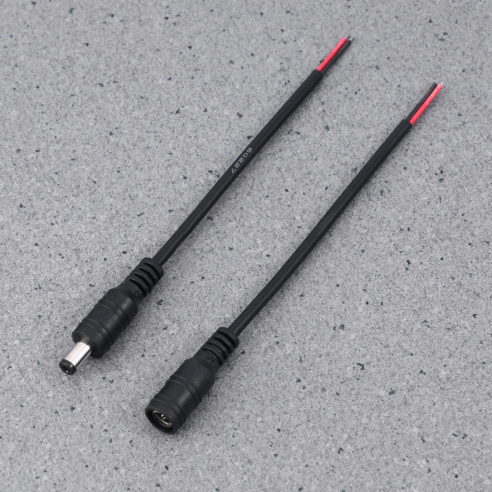 10Pcs Female Power Connector 5.5x2.1mm Cable Jack Adapter for Cctv Surveillance Security 12V Dc Power Connection