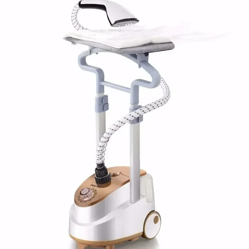 Máquina de passar roupa suspensa doméstica, ferro elétrico de vapor compacto de pólo duplo genuíno para remoção de rugas de roupas sem esforço
