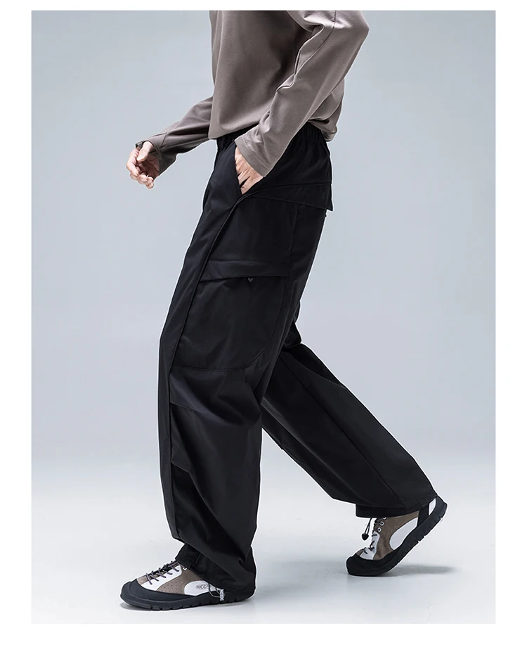 Unisex Wasserdichte & Reißfeste Wanderhose – 3D Anti-Falten, Verstellbarer Bündchen-Kordelzug für Outdoor-Trekking & Freizeitkleidung – Detail 16