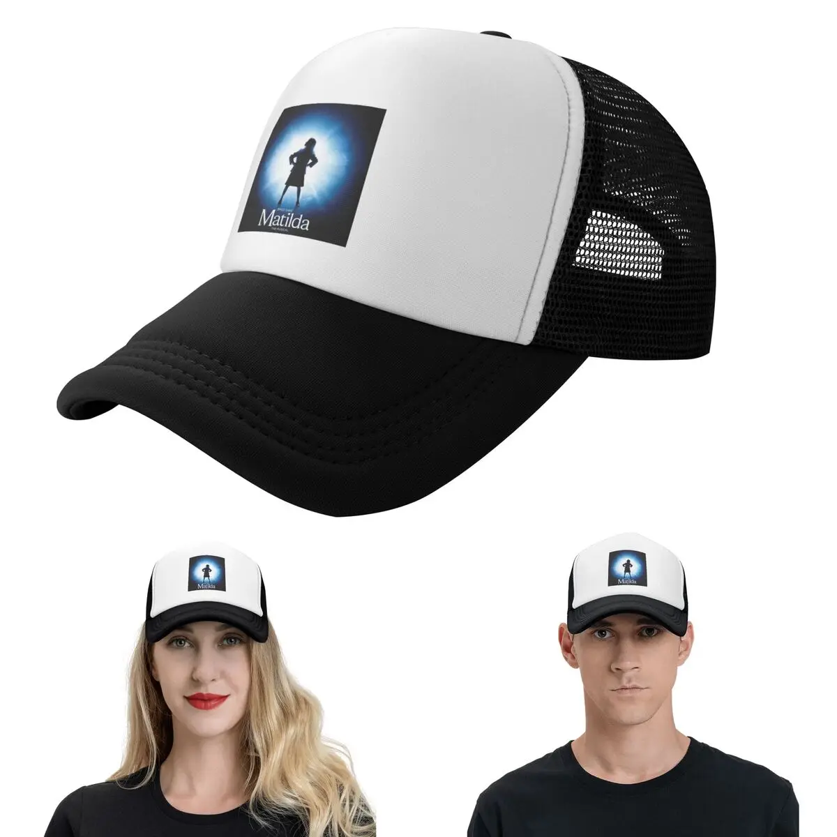 Roald Dahl Matilda The Musical Cap Fashion Mesh Baseball Caps Adjustable Hat Hip Hop Summer Unisex Baseball Hats