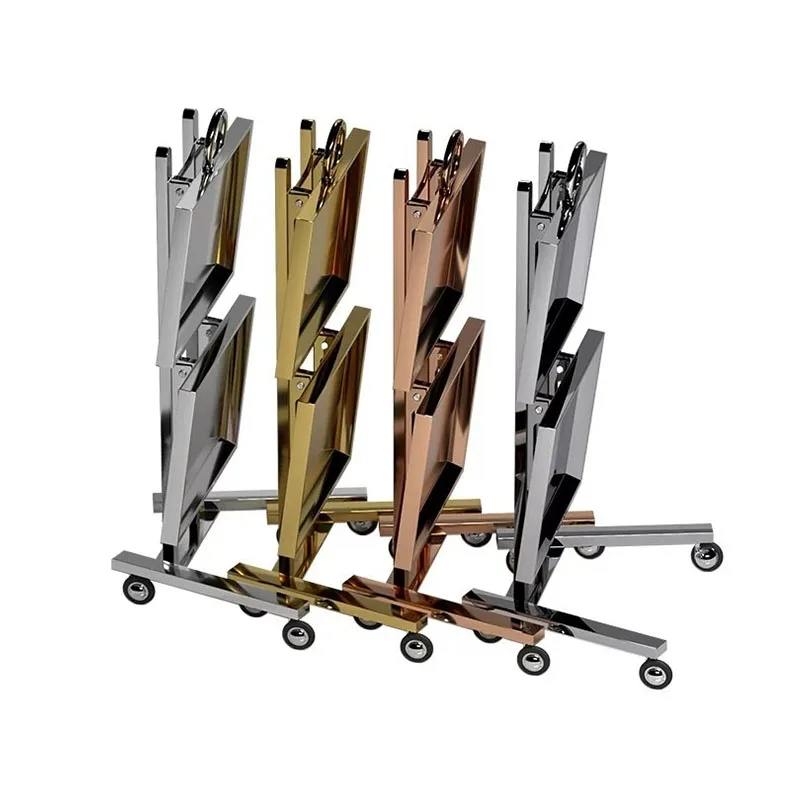 Beauty Salon Trolley Internet Celebrity Barber Shop Trolley Hair Salon Dedicated Trolley Foldable Hair Salon Tool